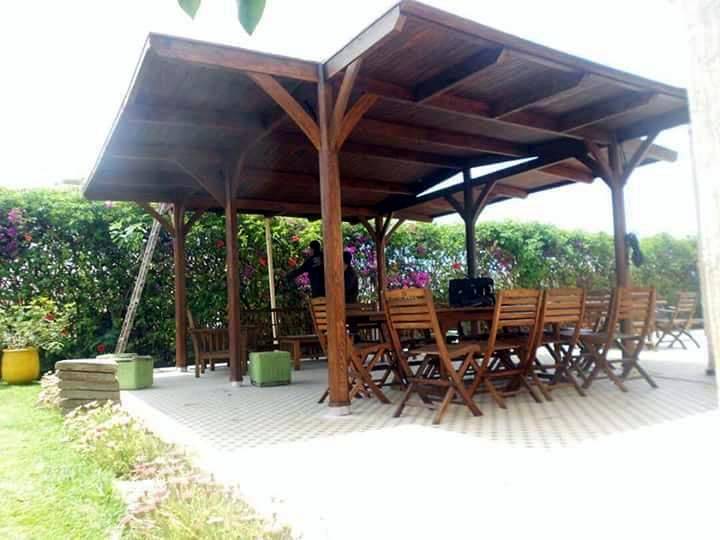 Pergola en bois