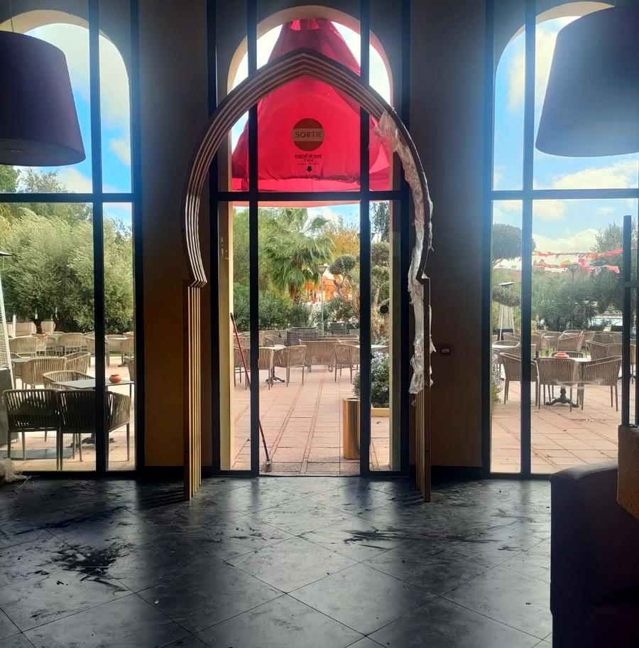 Porte en arche